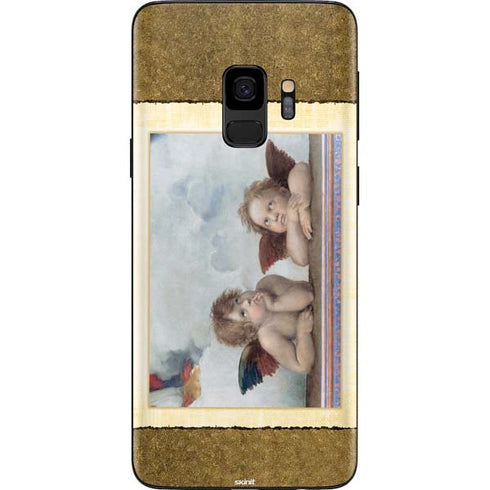 Raphael The Cherubim Putti Angels of The Sistine Madonna Galaxy S9 Skin